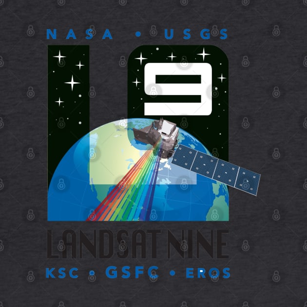 NASA Landsat 9 Logo by FaelynArt
